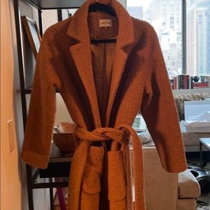 Ganni Fenn Wrap Coat